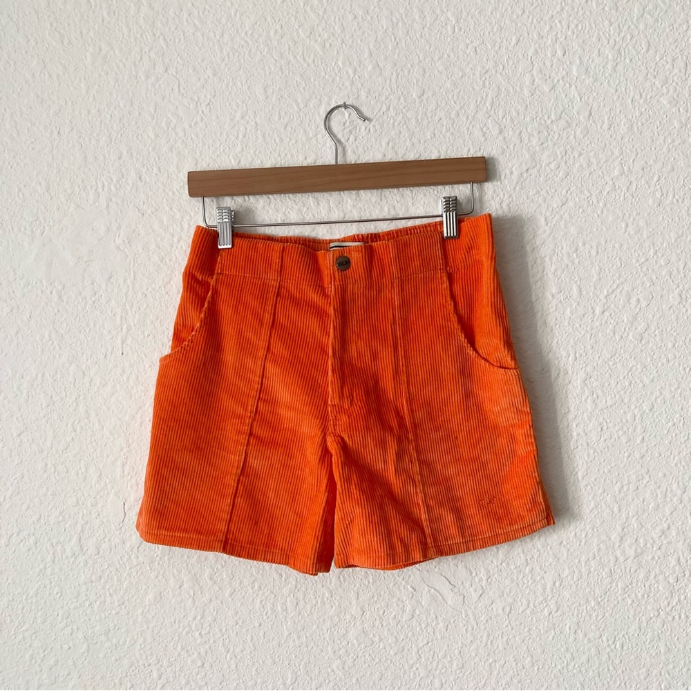 Vintage OP Orange Corduroy Shorts